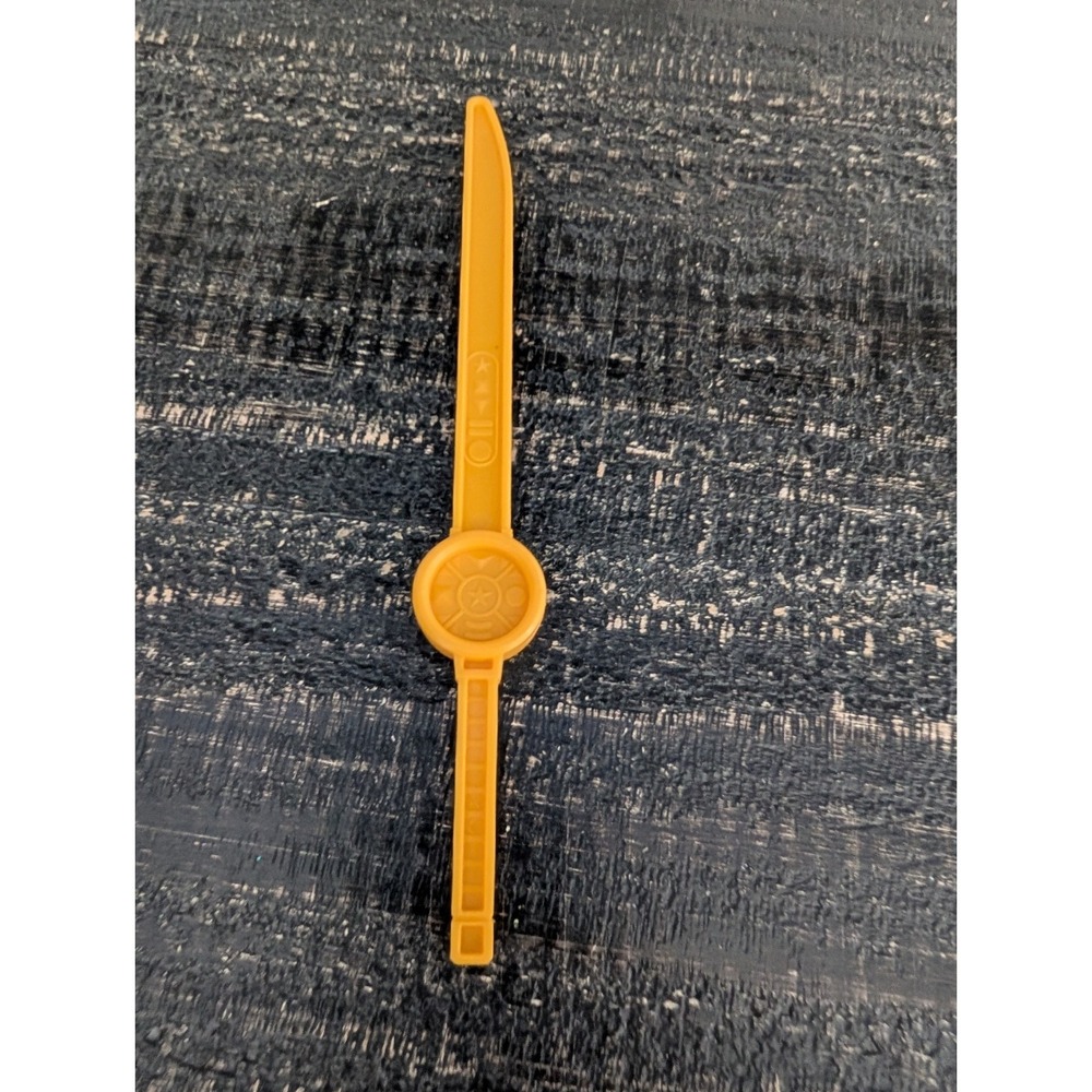 Vintage Power Rangers Zeo Deluxe Super Zeo Megazord Sword Authentic part - Picture 1 of 4